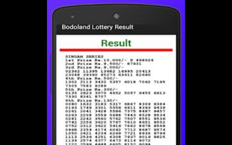 today bodoland lottery result body image